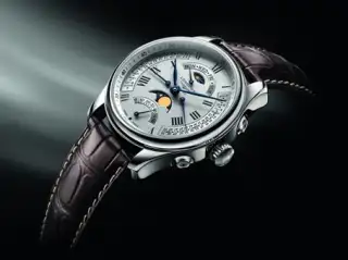 Die Master Collection Retrograde Mondphase von Longines