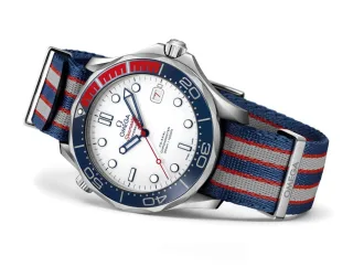 Omega: Seamaster Diver 300M Commander's Watch Limited Edition mit NATO-Band