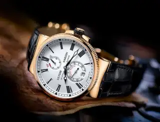 Mit einer Sonderedition des Marine Chronometers unterstützt Ulysse Nardin die Auktion Only Watch.