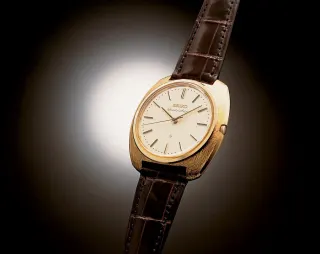 Astron: Die erste serienreife Quarz-Armbanduhr kam 1969 von Seiko.