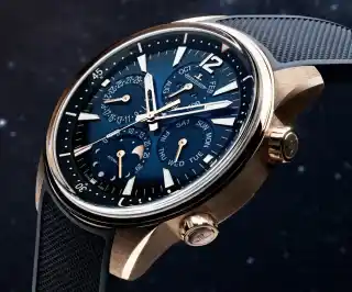 Jaeger-LeCoultre: Polaris Perpetual Calendar in Rotgold