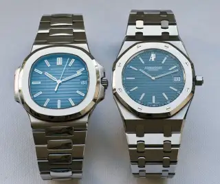 Luxussportuhren aus Edelstahl: Die Audemars Piguet Royal Oak 15202ST vs. die Patek Philippe Nautilus 5711/1A