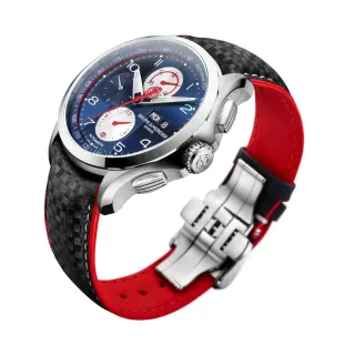 Baume & Mercier: Clifton Club Shelby Cobra in Blau