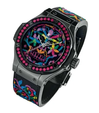 Hublot: Big Bang Broderie Sugar Skull