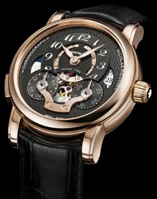 Die Nicolas Rieussec Chronograph Open Hometime von Montblanc