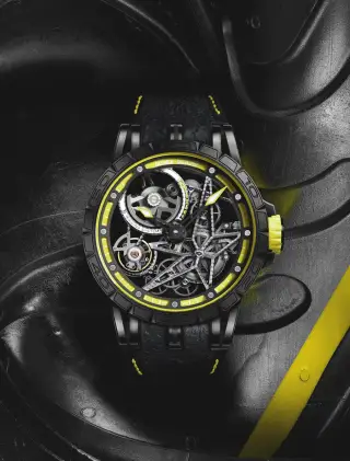 Roger Dubuis: Excalibur Spider Pirelli Yellow