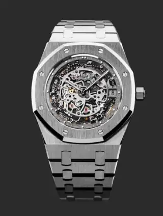 Sondermodell zum 40. Geburtstag: die Royal Oak Skelettuhr von Audemars Piguet