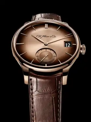 H. Moser & Cie.: Venturer Big Date mit Fumé-Zifferblatt