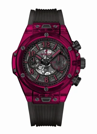 Hublot: Big Bang Unico Sapphire in Rot