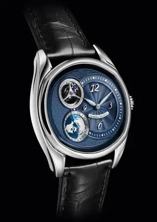 Andreas Strehler: Sauterelle à heure mondiale