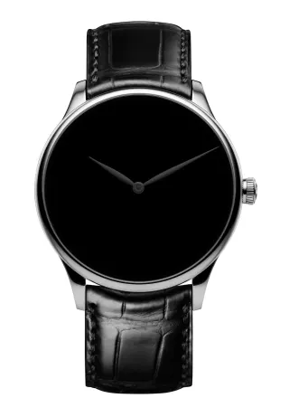 H. Moser & Cie.: Venturer Vantablack Black Hands in Weißgold, 39 Millimeter