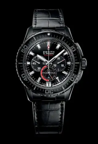 Expeditionsuhr: die Zenith El Primero Stratos Flyback Pole 2 Pole