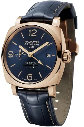 Panerai: Radiomir 1940 10 Days GMT Automatic Oro Rosso