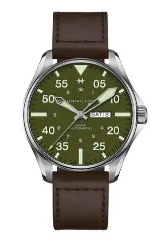 Hamilton: Khaki Pilot Schott NYC