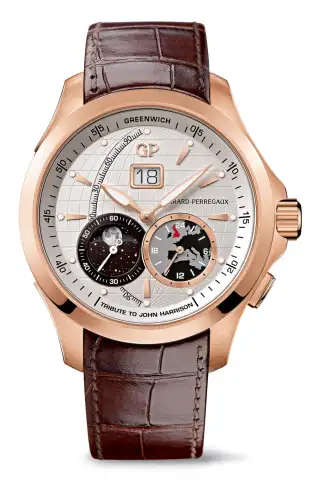 Girard-Perregaux: Traveller Large Date, Moon Phases & GMT Limited Edition John Harrison