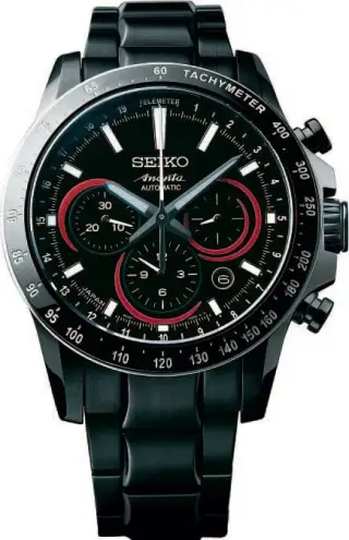 Der Seiko Ananta Kumadori Chronograph mit Lackzifferblatt