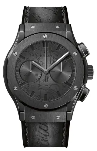 Hublot: Classic Fusion Chronograph Berluti in Keramik