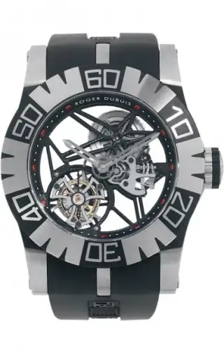 Die Easy Diver Fliegendes Tourbillon Skelettiert von Roger Dubuis