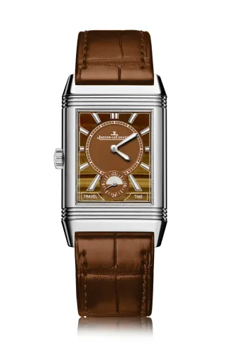 Jaeger-LeCoultre: Reverso Classic Large Duoface Small Second Tiger Eye