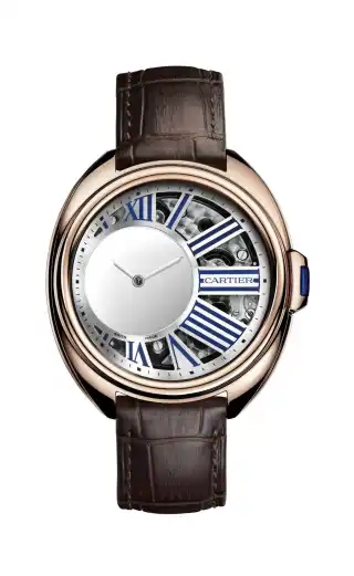 Cartier: Clé de Cartier Mysterious Hour in Rotgold