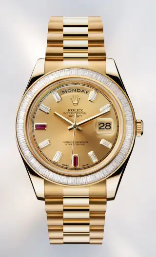 Ladylike abtauchen: Rolex Oyster Perpetual Day Date II