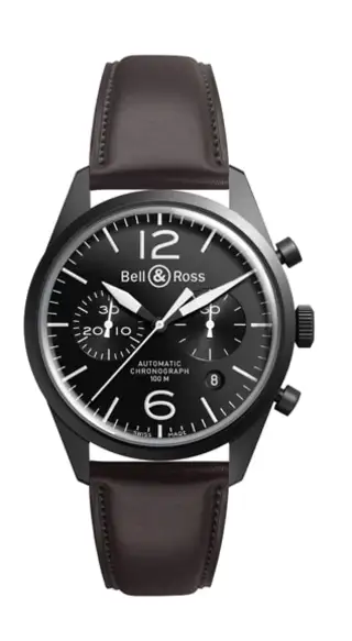 Inspiriert von Cockpit-Instrumenten historischer Flugzeuge: die BR 126 Original Carbon von Bell & Ross