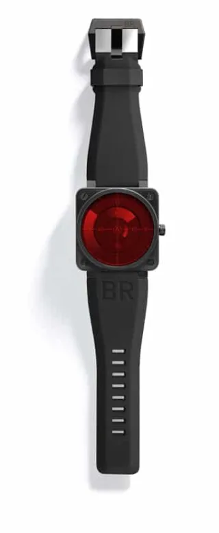 Alarmstufe Rot bei der BR 01 Red Radar von Bell & Ross