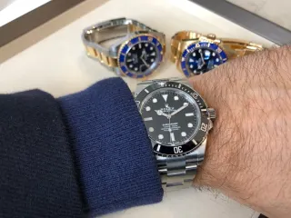 Rolex Submariner 41 ohne Datum Wristshot