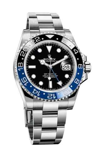 Neu in 2021: Die Rolex Oyster Perpetual GMT-Master II in Edelstahl (Batman und Pepsi) gibt es jetzt mit Oyster-Band