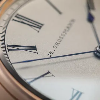 Moritz Grossmann: XII Birthday Edition roségold Zifferblatt