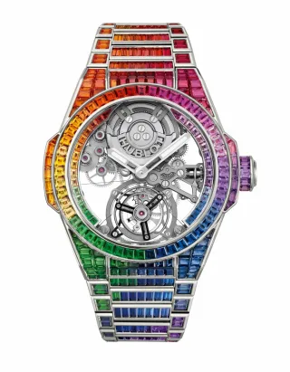 Hublot: Big Bang Integral Tourbillon Rainbow