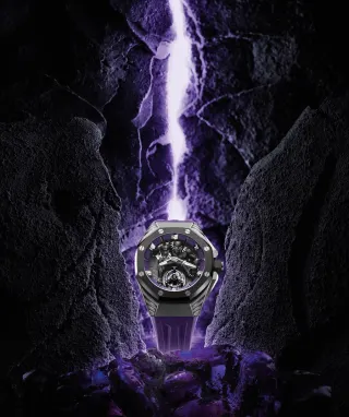 Audemars Piguet: Royal Oak Concept Black Panther Flying Tourbillon