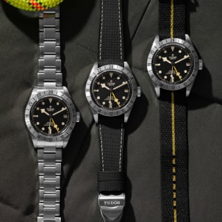 Tudor: Black Bay Pro mit drei Bandvarianten