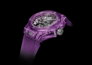 Hublot: Big Bang Tourbillon Automatic Purple Sapphire