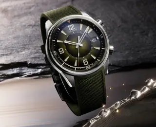 Jaeger-LeCoultre: Polaris Date in Grün