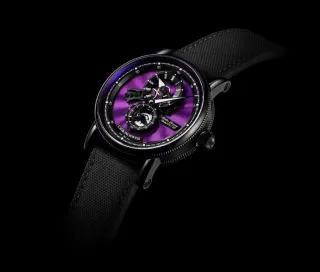 Chronoswiss: Flying Regulator Open Gear Purple Panther