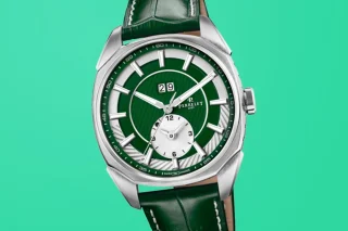 Perrelet LAB Peripheral Dual Time Emerald Green, LAB Peripheral Dual Time Emerald Green, LAB Peripheral Dual Time Emerald Green, Uhr grünes Zifferblatt