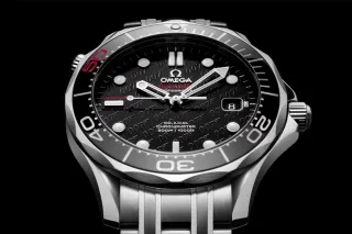 Omega Seamaster Diver 300M Co-Axial Chronometer 41 mm, James Bond 50th anniversary, Steel on Steel, 212.30.41.20.01.005