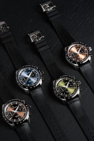 Carl F. Bucherer: Manero Central Counter mit vier neuen Zifferblattfarben