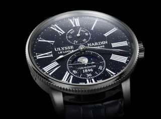 Ulysse Nardin: Marine Torpilleur Moonphase Aventurine