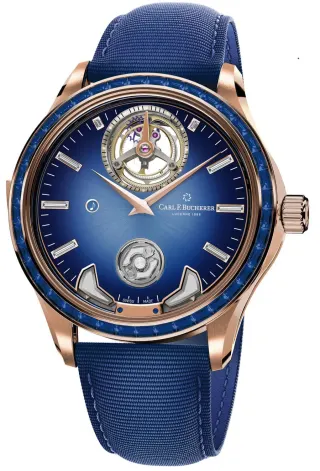 Carl F. Bucherer: Manero Minute Repeater Anniversary in Blau