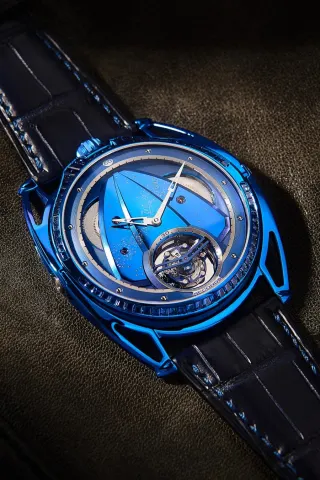 De Bethune DB28XP Kind of Blue Tourbillon Sapphire