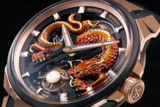 Zum chinesischen Jahr des Drachens zeigt Ulysse Nardin das Blast Tourbillon Dragon