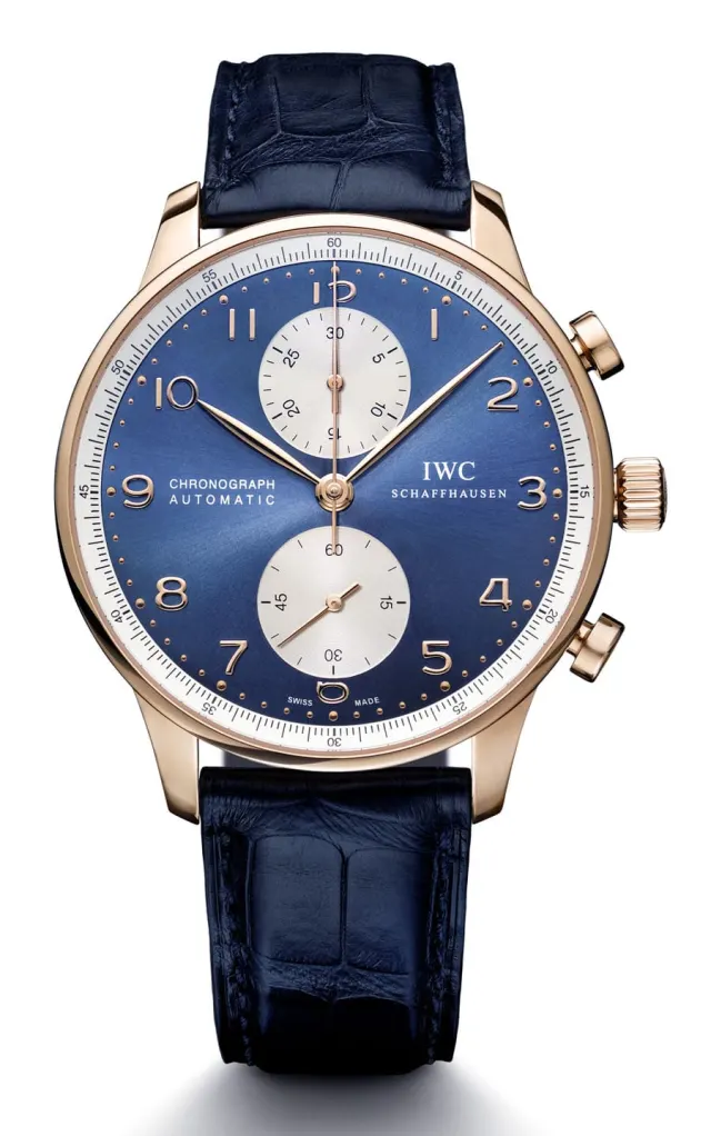 IWC: Portugieser Chronograph Blue Editions IWC: Portugieser Chronograph Blue Editions