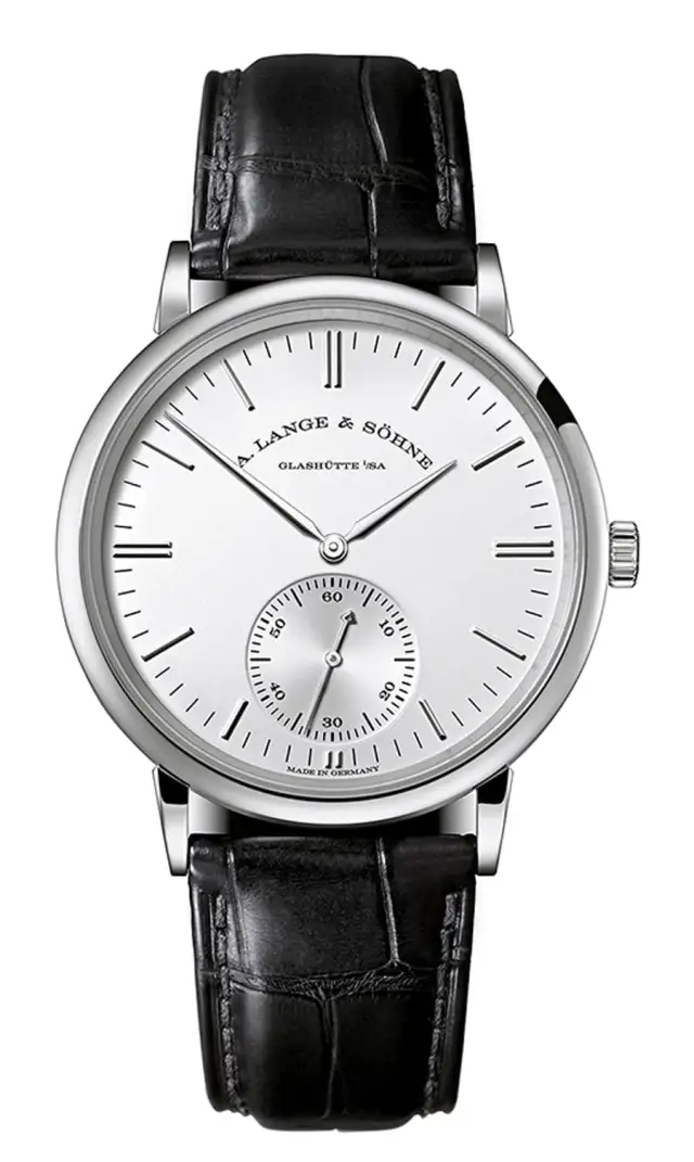A. Lange & Söhne: Saxonia Automatik in Weißgold