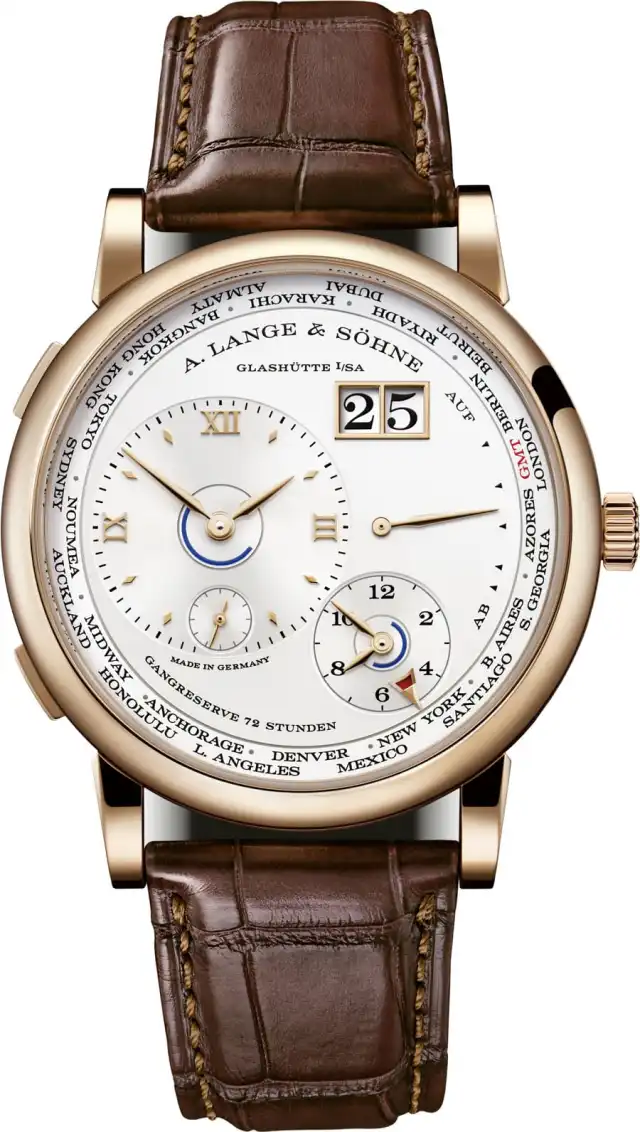A. Lange & Söhne: Lange 1 Zeitzone in Rotgold A. Lange & Söhne: Lange 1 Zeitzone in Rotgold