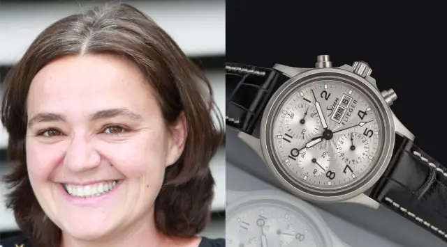 Sabine Zwettler, freie Autorin, wählt die Sinn Spezialuhren 356 Sa Flieger III (2.250 Euro). Sabine Zwettler, freie Autorin, wählt die Sinn Spezialuhren 356 Sa Flieger III (2.250 Euro).