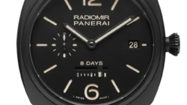 Die Radiomir 8 Days Ceramica von Panerai