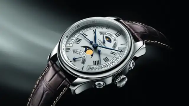 Die Master Collection Retrograde Mondphase von Longines