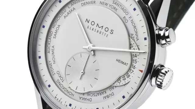 Nomos Glashütte Zürich Weltzeit